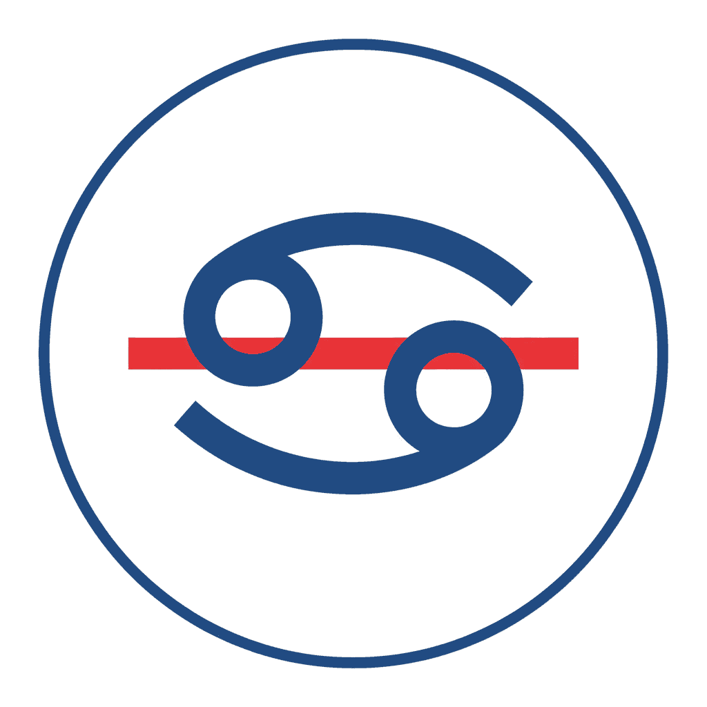 Ilustración del signo zodiacal Cáncer